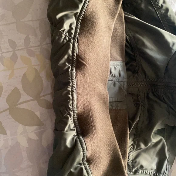 Vince ruched shell hooded bomber jacket - Picture 12 of 13